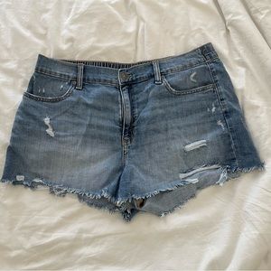 Aerie denim shorts